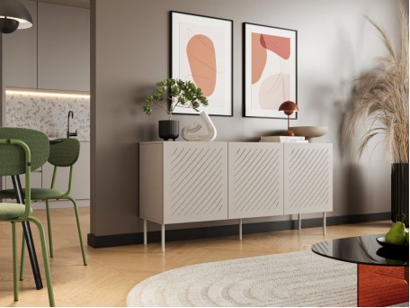 SIENA chest of drawers 150 beige