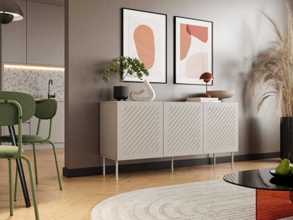 SIENA chest of drawers 150 beige