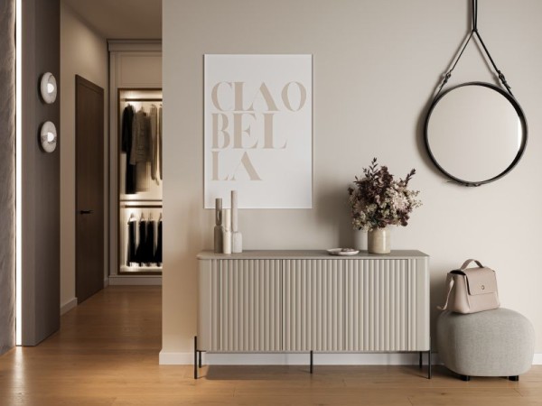 VERA chest of drawer 150 casmere ( 1 pcs. = 2 box )