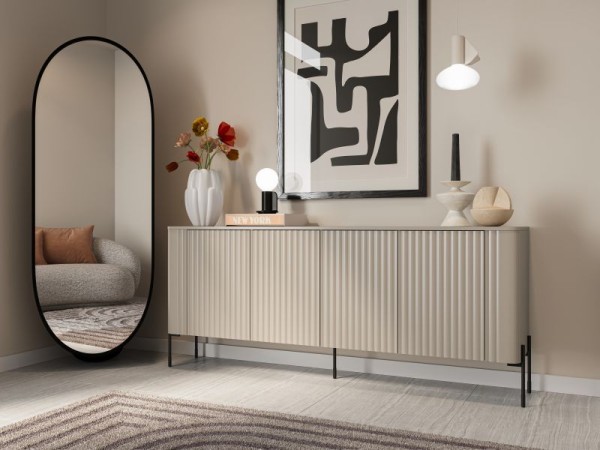 VERA chest of drawer 190 cashmere ( 1 pcs. = 2 box )