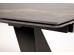ARMANI extension table, black marble / black