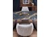 ARMANI extension table, black marble / black