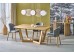 BASSO chair honey oak / CREMONA 96 (grey)