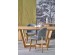 BASSO chair honey oak / CREMONA 96 (grey)