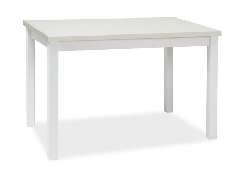 Τραπέζι κουζίνας Adam 100x60x75 λευκό ματ DIOMMI ADAMBM100