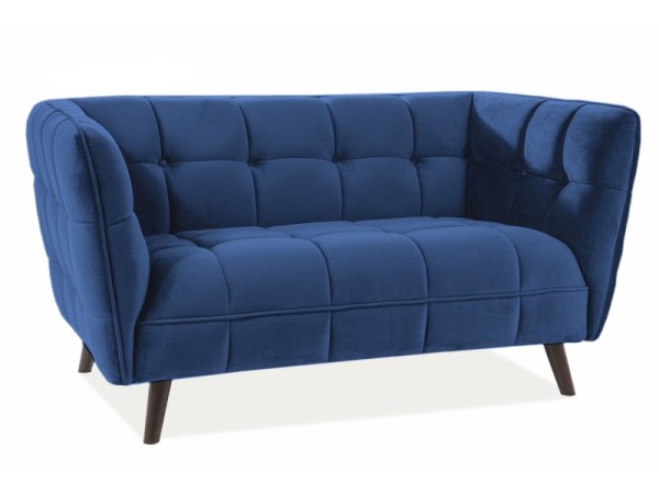 ΚΑΝΑΠΕ CASTELLO 2 VELVET NAVY BLUVEL 86 / WENGE DIOMMI CASTELLO2V86 ΚΑΝΑΠΕ CASTELLO 2 VELVET NAVY BLUVEL 86 / WENGE DIOMMI CASTELLO2V86