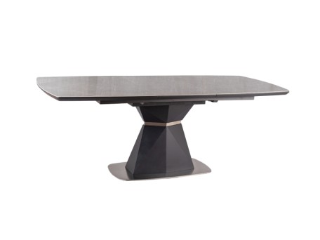 CORTEZ ΚΕΡΑΜΙΚΟ ΤΡΑΠΕΖΙ ΓΚΡΙ ΜΑΡΜΑΡΟ EFFECT / ANTHRACITE ΜΑΤ 160 (210) X90 DIOMMI CORTEZCSZAT160