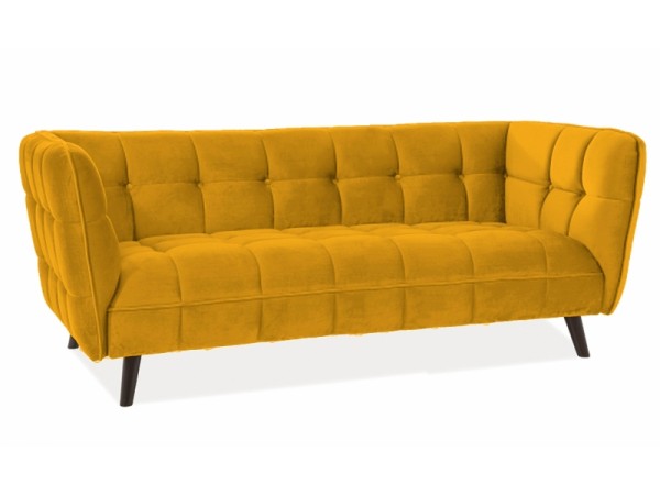 ΚΑΝΑΠΕ CASTELLO 3 VELVET CURRY BLUVEL 68 / WENGE DIOMMI CASTELLO3V68 ΚΑΝΑΠΕ CASTELLO 3 VELVET CURRY BLUVEL 68 / WENGE DIOMMI CASTELLO3V68