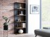 ΓΩΝΙΑΚΗ ΒΙΒΛΙΟΘΗΚΗ WOTAN OAK + BLACK 170X60 DIOMMI CORNERDWC