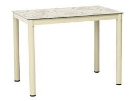 ΕΠΙΤΡΑΠΕΖΙΟΥ ΚΡΕΜΑ DAMAR / ΚΡΕΜΑ ΚΡΕΜΑ 100Χ60 DIOMMI DAMARK