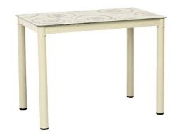 ΕΠΙΤΡΑΠΕΖΙΟΥ ΚΡΕΜΑ DAMAR / ΚΡΕΜΑ ΚΡΕΜΑ 100Χ60 DIOMMI DAMARK