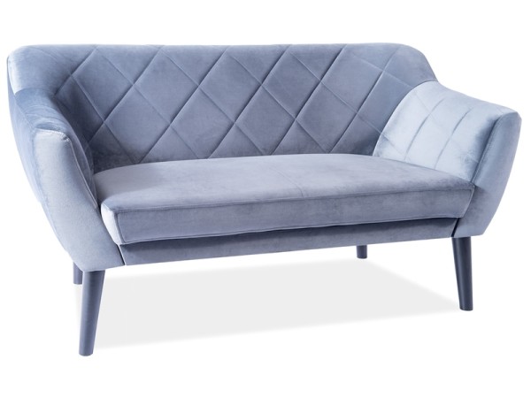 Διθέσιος καναπές Karo2 140x75x76 χρώμα βελούδο γκρι bluvel 14 DIOMMI KARO2V14W Διθέσιος καναπές Karo2 140x75x76 χρώμα βελούδο γκρι bluvel 14 DIOMMI KARO2V14W