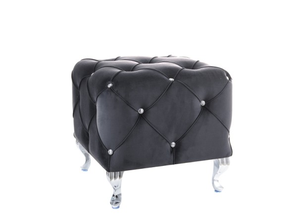 Σκαμπό Σαλονιού με βελούδο Hestia K 50x50x46 DIOMMI HESTIAKV19S
