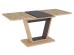 TABLE NIGEL OAK WOTAN / BROWN 120(160)X80 (D) DIOMMI NIGELDWBR120D
