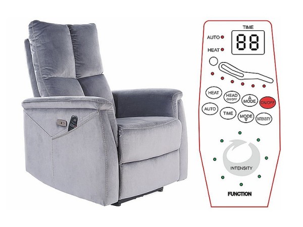 ΠΤΥΣΣΟΜΕΝΗ ΚΑΡΕΚΛΑ NEPTUNE M (ΛΕΙΤΟΥΡΓΙΑ ΜΑΣΑΖ) VELVET GRAY BLUVEL 14 DIOMMI NEPTUNMVSZ ΠΤΥΣΣΟΜΕΝΗ ΚΑΡΕΚΛΑ NEPTUNE M (ΛΕΙΤΟΥΡΓΙΑ ΜΑΣΑΖ) VELVET GRAY BLUVEL 14 DIOMMI NEPTUNMVSZ