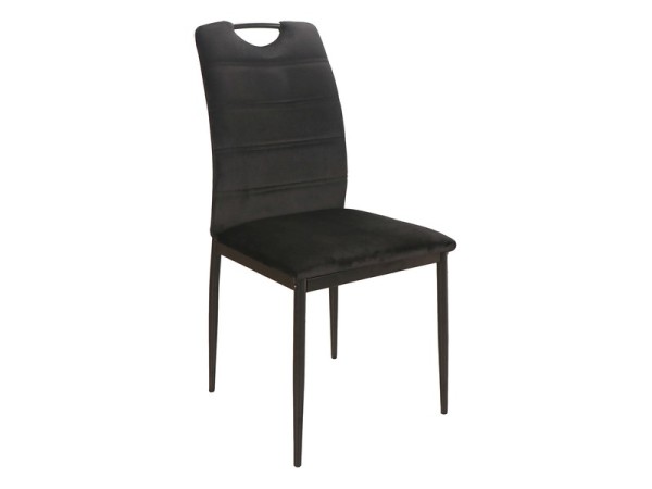 RIP VELVET CHAIR BLACK FRAME / BLUVEL BLACK 19 DIOMMI RIPVCC