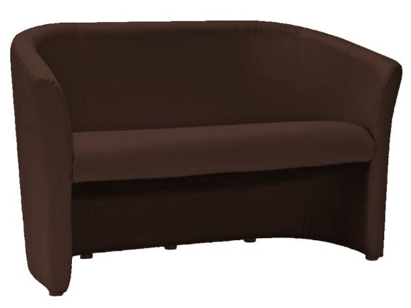 Καναπές TM-2 126x60x76cm χρώμα σκούρο καφέ EK-18 /wenge DIOMMI TM2CBBP