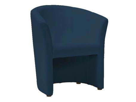 Πολυθρόνα οικολογικό δέρμα σκούρο μπλέ TM1GRAP 67x60x76 DIOMMI 80-170