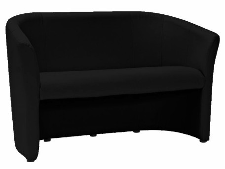 Καναπές TM-2 126x60x76 εκ χρώμα Μαύρο EK-14/Wenge DIOMMI TM2CZAP