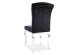 CHAIR PRINCE VELVET CHROME / BLACK DIOMMI PRINCEVCHC