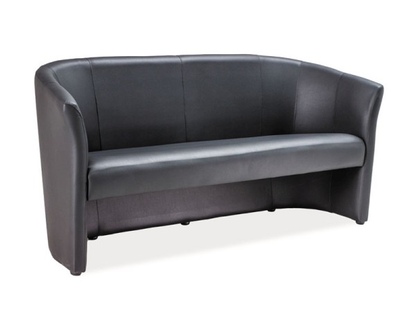 Καναπές TM-3 160x60x76cm χρώμα Μαύρο EK-14/Wenge DIOMMI TM3CZAP Καναπές TM-3 160x60x76cm χρώμα Μαύρο EK-14/Wenge DIOMMI TM3CZAP