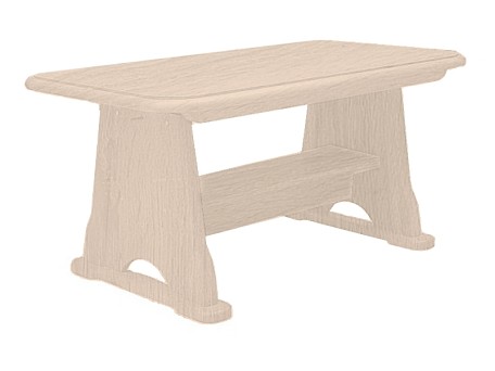 ŁAWOSTÓŁ BEATA KOLOR DĄB SONOMA 130(170)x67x60(77)