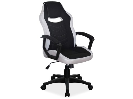 Καρέκλα γραφείου CAMARO μαύρη/γκρι 106-116x44-54x59x49 DIOMMI 80-322