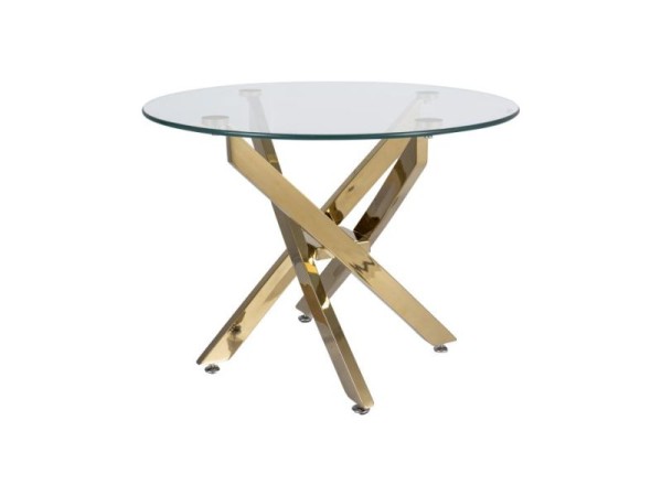 ŁAWA AGIS A TRANSPARENTNY/ZŁOTY FI60X45