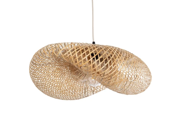 GLOBOSTAR® MEXICO 00719 Boho Κρεμαστό Φωτιστικό Οροφής με Ντουί 1 x E27 AC 220-240V IP20 - Μπεζ - Μ65 x Π46 x Υ30cm GLOBOSTAR® MEXICO 00719 Boho Κρεμαστό Φωτιστικό Οροφής με Ντουί 1 x E27 AC 220-240V IP20 - Μπεζ - Μ65 x Π46 x Υ30cm