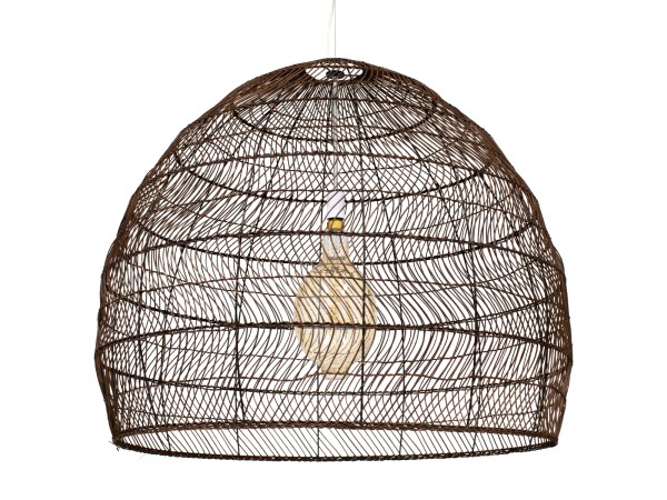 GLOBOSTAR® MALIBU 00967 Boho Κρεμαστό Φωτιστικό Οροφής με Ντουί 1 x E27 AC 220-240V IP20 - Καφέ - Μ100 x Π100 x Y86cm GLOBOSTAR® MALIBU 00967 Boho Κρεμαστό Φωτιστικό Οροφής με Ντουί 1 x E27 AC 220-240V IP20 - Καφέ - Μ100 x Π100 x Y86cm