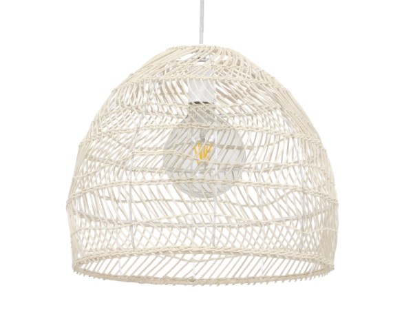 GLOBOSTAR® MALIBU 00968 Boho Κρεμαστό Φωτιστικό Οροφής με Ντουί 1 x E27 AC 220-240V IP20 - Μπεζ - Μ40 x Π40 x Υ35cm GLOBOSTAR® MALIBU 00968 Boho Κρεμαστό Φωτιστικό Οροφής με Ντουί 1 x E27 AC 220-240V IP20 - Μπεζ - Μ40 x Π40 x Υ35cm