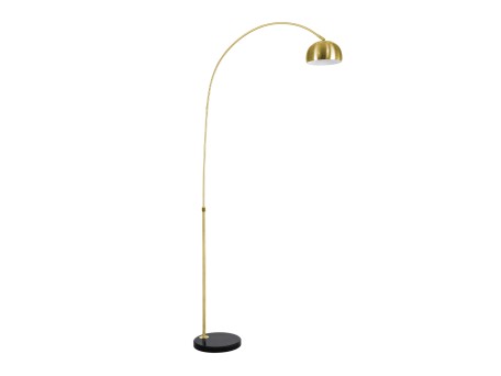 GLOBOSTAR® PRAGUE 00991 Μοντέρνο Επιδαπέδιο Φωτιστικό με Ντουί 1 x E27 AC 220-240V IP20 - Χρυσό & Μαύρο - Μ90 x Π29.5 x Υ180cm