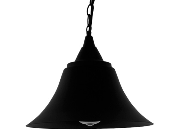 GLOBOSTAR® CLOCHER 01041 Vintage Κρεμαστό Φωτιστικό Οροφής με Ντουί 1 x E27 AC 220-240V IP20 - Μαύρο - Μ29 x Π29 x Υ34cm