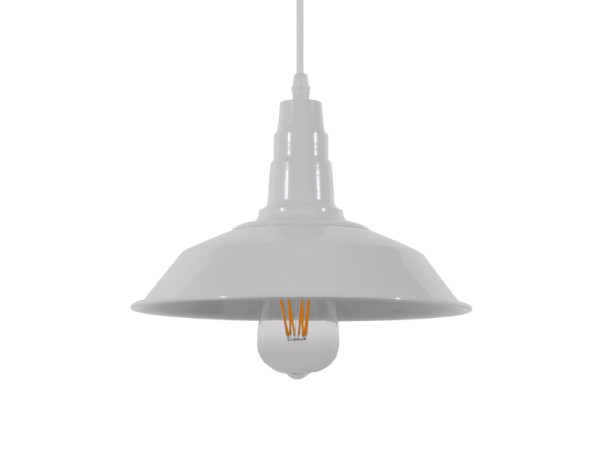 GLOBOSTAR® RAY 01044 Vintage Κρεμαστό Φωτιστικό Οροφής με Ντουί 1 x E27 AC 220-240V IP20 - Λευκό - Μ26 x Π26 x Υ25cm GLOBOSTAR® RAY 01044 Vintage Κρεμαστό Φωτιστικό Οροφής με Ντουί 1 x E27 AC 220-240V IP20 - Λευκό - Μ26 x Π26 x Υ25cm