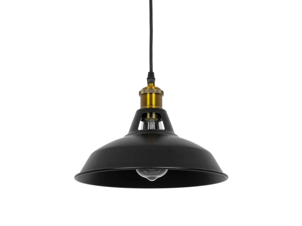 GLOBOSTAR® ANER 01073 Vintage Κρεμαστό Φωτιστικό Οροφής με Ντουί 1 x E27 AC 220-240V IP20 - Μαύρο & Χρυσό - Μ27.5 x Π27.5 x Υ19cm GLOBOSTAR® ANER 01073 Vintage Κρεμαστό Φωτιστικό Οροφής με Ντουί 1 x E27 AC 220-240V IP20 - Μαύρο & Χρυσό - Μ27.5 x Π27.5 x Υ19cm