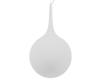 GLOBOSTAR® SPHERE 01143 Μοντέρνο Κρεμαστό Φωτιστικό Οροφής με Ντουί 1 x E27 AC 220-240V IP20 - Λευκό - Μ25 x Π25 x Υ46.5cm