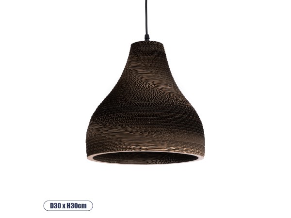 GLOBOSTAR® SANTORINI 01292 Boho Κρεμαστό Φωτιστικό Οροφής με Ντουί 1 x E27 AC 220-240V IP20 - Καφέ - Μ30 x Π30 x Y30cm GLOBOSTAR® SANTORINI 01292 Boho Κρεμαστό Φωτιστικό Οροφής με Ντουί 1 x E27 AC 220-240V IP20 - Καφέ - Μ30 x Π30 x Y30cm