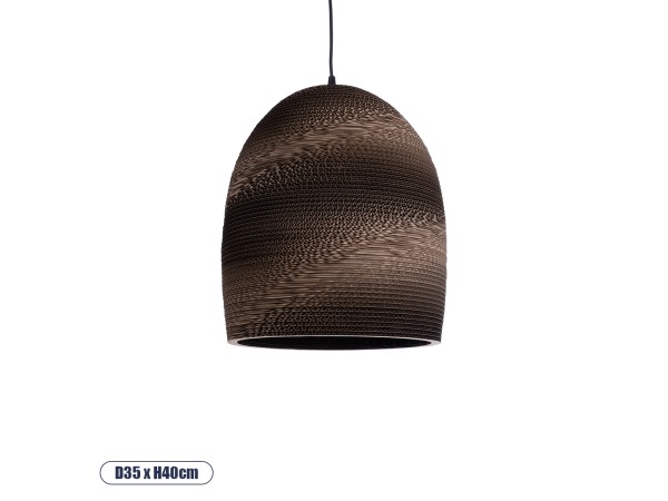 GLOBOSTAR® SANTORINI 01296 Boho Κρεμαστό Φωτιστικό Οροφής με Ντουί 1 x E27 AC 220-240V IP20 - Καφέ - Μ35 x Π35 x Υ40cm GLOBOSTAR® SANTORINI 01296 Boho Κρεμαστό Φωτιστικό Οροφής με Ντουί 1 x E27 AC 220-240V IP20 - Καφέ - Μ35 x Π35 x Υ40cm
