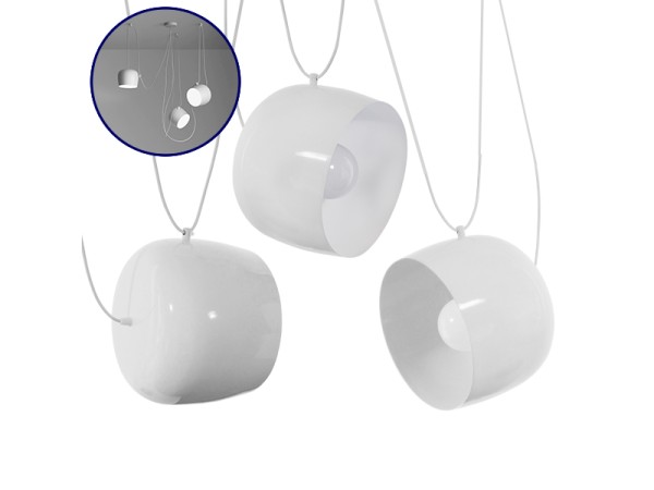 GLOBOSTAR® JASPER 01376 Μοντέρνό Κρεμαστό Φωτιστικό Οροφής με Ντουί 3 x E27 AC 220-240V IP20 - Λευκό - Μ75 x Π75 x Υ22cm - Σετ 3 Τεμαχίων GLOBOSTAR® JASPER 01376 Μοντέρνό Κρεμαστό Φωτιστικό Οροφής με Ντουί 3 x E27 AC 220-240V IP20 - Λευκό - Μ75 x Π75 x Υ22cm - Σετ 3 Τεμαχίων