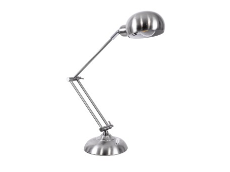 GLOBOSTAR® OFFICE 01392 Μοντέρνο Επιτραπέζιο Φωτιστικό Πορτατίφ με Ντουί 1 x E27 AC 220-240V IP20 - Μαύρο - Μ12 x Π12 x Υ80cm