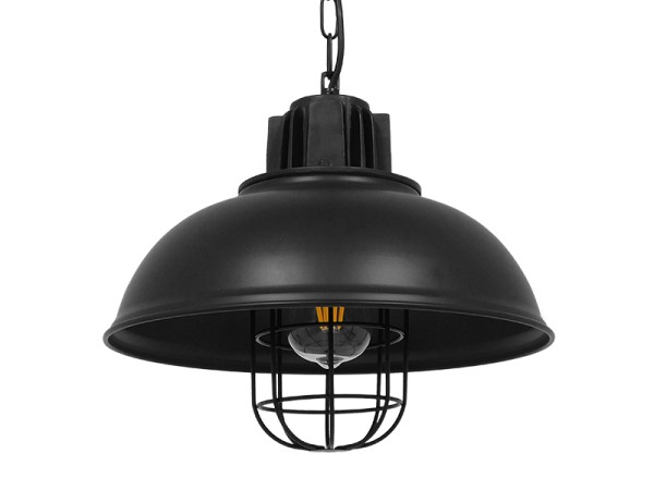 GLOBOSTAR® HARROW 01571 Vintage Κρεμαστό Φωτιστικό Οροφής με Ντουί 1 x E27 AC 220-240V IP20 - Μαύρο - Μ33 x Π33 x Υ32cm GLOBOSTAR® HARROW 01571 Vintage Κρεμαστό Φωτιστικό Οροφής με Ντουί 1 x E27 AC 220-240V IP20 - Μαύρο - Μ33 x Π33 x Υ32cm