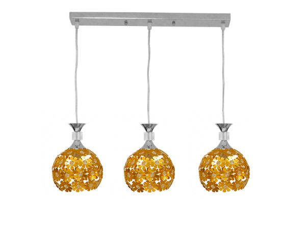 GLOBOSTAR® BOUQUET 01671 Μοντέρνο Κρεμαστό Φωτιστικό Οροφής με Ντουί 3 x E27 AC 220-240V IP20 - Πολύχρωμο - Μ64 x Π18 x Υ24cm GLOBOSTAR® BOUQUET 01671 Μοντέρνο Κρεμαστό Φωτιστικό Οροφής με Ντουί 3 x E27 AC 220-240V IP20 - Πολύχρωμο - Μ64 x Π18 x Υ24cm