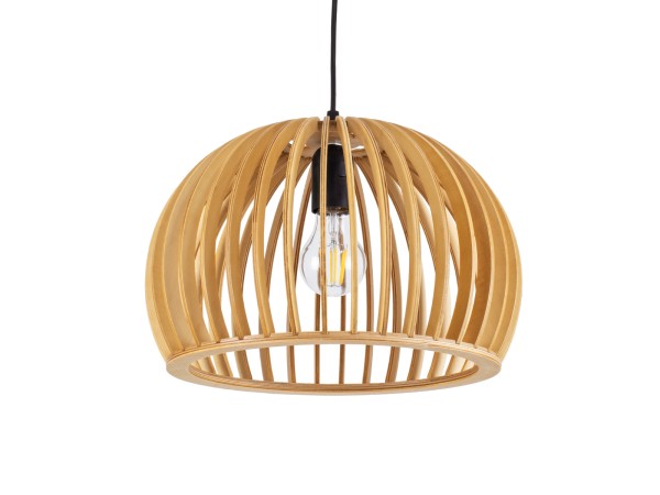 GLOBOSTAR® SCANDINAVIA 01698 Boho Κρεμαστό Φωτιστικό Οροφής με Ντουί 1 x E27 AC 220-240V IP20 - Μπεζ - Μ33 x Π33 x Υ20cm