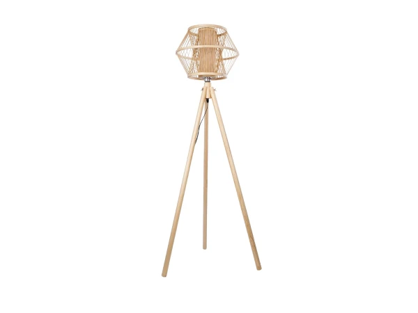 GLOBOSTAR® POPPY 01985 Boho Επιδαπέδιο Φωτιστικό με Ντουί 1 x E27 AC 220-240V IP20 - Μπεζ - Μ58 x Π58 x Υ151cm GLOBOSTAR® POPPY 01985 Boho Επιδαπέδιο Φωτιστικό με Ντουί 1 x E27 AC 220-240V IP20 - Μπεζ - Μ58 x Π58 x Υ151cm