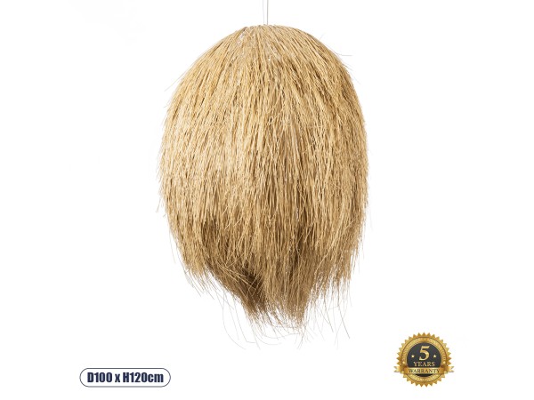 GLOBOSTAR® ARCHIPELAGO 02067 Boho Κρεμαστό Φωτιστικό Οροφής με Ντουί 1 x E27 AC 220-240V IP20 - Μπεζ - Μ100 x Π100 x Υ120cm GLOBOSTAR® ARCHIPELAGO 02067 Boho Κρεμαστό Φωτιστικό Οροφής με Ντουί 1 x E27 AC 220-240V IP20 - Μπεζ - Μ100 x Π100 x Υ120cm