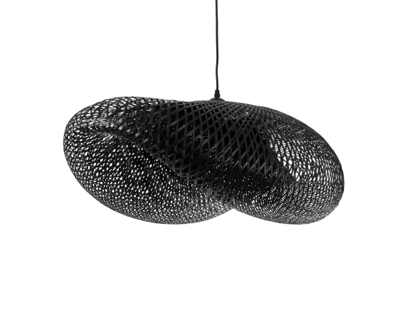 GLOBOSTAR® MEXICO 02202 Boho Κρεμαστό Φωτιστικό Οροφής με Ντουί 1 x E27 AC 220-240V IP20 - Μαύρο - Μ85 x Π50 x Υ30cm GLOBOSTAR® MEXICO 02202 Boho Κρεμαστό Φωτιστικό Οροφής με Ντουί 1 x E27 AC 220-240V IP20 - Μαύρο - Μ85 x Π50 x Υ30cm
