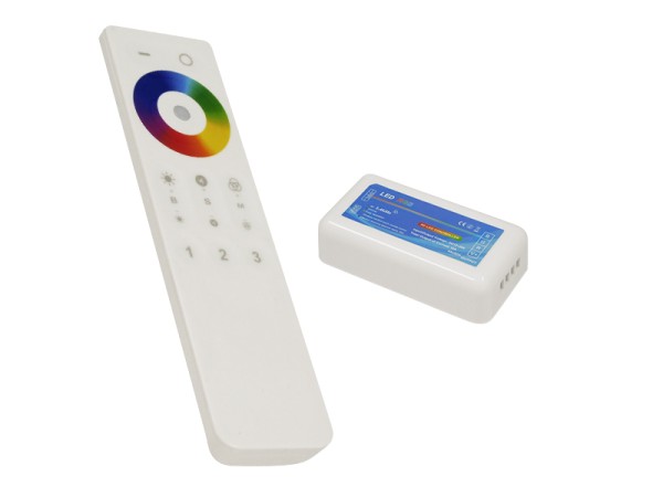 Ασύρματος LED RGB Controller με Χειριστήριο Αφής 2.4G RF για Ένα Group 12v (144w) - 24v (288w) DC GloboStar 04042