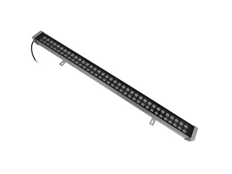 GLOBOSTAR® WASHER-MOZA 05120 Μπάρα Φωτισμού Wall Washer LED 72W 8640lm 10-30° DC 24V Αδιάβροχο IP66 Ροζ Dimmable - Γκρι Ανθρακί - Μ100 x Π7.4 x Υ7cm - 3 Χρόνια Εγγύηση