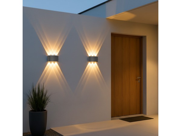 kelvo® SIXOAD KLV-101-0007 Φωτιστικό Τοίχου / Απλίκα LED 18W 1800lm 30° AC 220-240V Αδιάβροχο IP65 Θερμό Λευκό 2700K - CREE XPE Chip & TÜV SÜD Driver - Γκρι Ανθρακί Ματ - Μ17 x Π4 x Υ8cm - 5 Χρόνια Εγγύηση kelvo® SIXOAD KLV-101-0007 Φωτιστικό Τοίχου / Απλίκα LED 18W 1800lm 30° AC 220-240V Αδιάβροχο IP65 Θερμό Λευκό 2700K - CREE XPE Chip & TÜV SÜD Driver - Γκρι Ανθρακί Ματ - Μ17 x Π4 x Υ8cm - 5 Χρόνια Εγγύηση