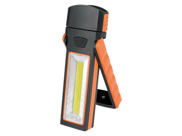 Φορητός Φακός LED με Περιστρεφόμενο Πάνω Μέρος και Πλαϊνό COB GloboStar 07014